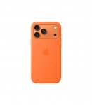 Apple iPhone 17 Pro Max Silicone Case with MagSafe &ndash; Orange Apple