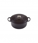 Le Creuset Signature Roaster round 24cm black Schwarz (21177240000430)