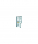 Bosch Serie 4 KGN397IEQ fridge-freezer Freestanding 368 L E Stainless steel