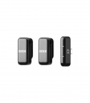R&Oslash;DE Microphone Wireless Micro USB-C USBC black Schwarz (WIMICROC)