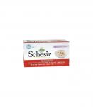 SCHESIR Chicken fillets with duck in broth - wet cat food - 6x50g
