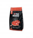 PAN MIĘSKO Beef with goat M - dry dog food - 3kg