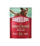 Carnilove Dog Pouch Pat&eacute; Turkey&Pheas.+Rasp. 300g