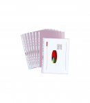 Herlitz kiletasku "u" a4/10 kristall paksemast kilest