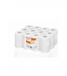 K&auml;tepaber rullis Smart/1 kiht/12 x120 m/valge/CF1, Satino by WEPA