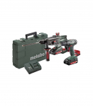 18V Combo: akutrell BS 18 + akukombivasar KHA 18 LTX, Metabo