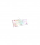 Genesis THOR 303 Mechanical Gaming Keyboard Wired US White USB Type-A Outemu Peach Silent