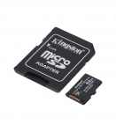 Kingston UHS-I 64 GB microSDHC/SDXC Industrial Card Flash memory class Class 10, UHS-I, U3, V30, A1 SD Adapter