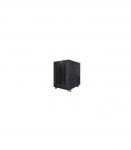 Lanberg Rack cabinet 19" free-standing 15U/800x1000 (flat pack) with mesh door, LCD FF01-8015-23BL Black