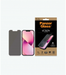 PanzerGlass Apple iPhone 13 Mini Tempered glass Black Crystal clear Resistant to scratches and bacteria