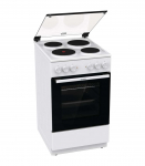 Gorenje Cooker GE5A21WH Hob type Electric Oven type Electric White Width 50 cm Grilling Depth 59.4 cm 68