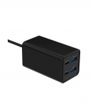 CHARGER USB UNIVERSAL 4P 65W/TA-UC-2A2C-PD65-01-BK GEMBIRD