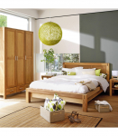 &Ouml;&ouml;kapp/laud CHICAGO NEW, 50x40xH45cm, riiuliga, puit: tammespoon/MDF, v&auml;rvus: naturaalne, viimistlus: &otilde;litatud