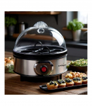GreenBlue automatic egg cooker, 400W power, up to 7 eggs, measuring cup, 220-240V~, 50 Hz, GB572