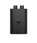 HP 65W USB-C Dual Port (45W+20W) GaN AC Power Adapter Travel Notebook Charger / fits ProBook 440 450 445 455, EliteBook 630 6