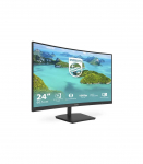 Philips E Line 241E1SCA/00 computer monitor 59.9 cm (23.6") 1920 x 1080 pixels Full HD LCD Black