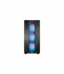 Case|CHIEFTEC|HUNTER 2|MidiTower|Not included|ATX|MicroATX|MiniITX|Colour Black|GS-02B-OP