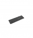 NATEC KEYBOARD TROUT SLIM USB, CZ/SK LAYOUT, BLACK