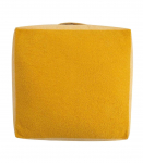 Tumba LAMB BAG, 80x80cm, h30cm, kollane, 100% pol&uuml;ester, kangas-325/322