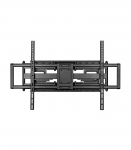 Maclean MC-482 TV Wall Mount Bracket for 60-120" Flat & Curved TVs up to 120kg Max. VESA 900x600 Swivel, Tilt and