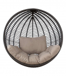 Ripptooli padi CLOBE beež, iste 64x106cm, seljapadi 64x42cm, 100% pol&uuml;ester