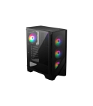 MSI PC Case MAG FORGE 120A AIRFLOW Side window Black Mid-Tower Power supply included No ATX