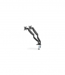 Digitus Desk Mount Universal Dual Monitor Mount with Gas Spring and Clamp Mount Swivel, height adjustment, rotate