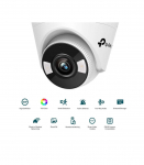 TP-LINK VIGI 4MP Full-Colour Turret Network Camera VIGI C440 Dome 4 MP 2.8 mm H.265+/H.265/H.264+/H.264 |