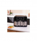 Kenwood Airfryer HFM20 000MB Kenwood000MB Kenwood 000MB kHealthy Twin 2x4L black silver (HFM20.000MB)