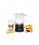 Rommelsbacher Milk Frother 500ml stainless steel black Schwarz MS 625 (MS 625)