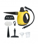 Clatronic DR 3653 Portable steam cleaner 0.25 L 1050 W Black, Yellow