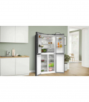 Bosch Serie 4 KMC85LBEA side-by-side refrigerator Freestanding 547 L E Black