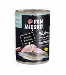 PAN MIĘSKO Chicken with cod - wet cat food - 400g
