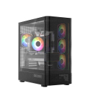 MODECOM PC CASE VOLCANO AQ 300 ARGB MIDI BLACK
