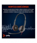 HP Poly Blackwire 3220 Stereo USB-C Black Headset +USB-C/A Adapter (Bulk)