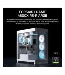 Corsair 4500X RS-R ARGB Tempered Glass Mid-Tower, White Midi Tower