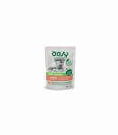 Oasy Chunks in gravy Adult Sterilized Salmon 85gr
