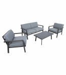 Aiam&ouml;&ouml;blikomplekt DELGADO laud, diivan ja 2 tooli