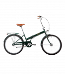 Kokkupandav jalgratas ROMET Jubilat Classic, 24" roheline