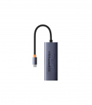 5-in-1 Hub Baseus UltraJoy Series USB-C to HDMI4K@30Hz+3xUSB 3.0+1xPD (grey)