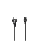 Voolukaabel Hama 3-pin (kolmnurk) 2,5m, must
