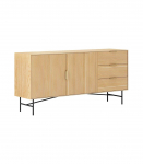 Kummut BASSEL 160x40H75cm, 3D melamiin