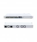 MikroTik Cloud Router Switch 312-4C+8XG-RM with RouterOS L5, 1U rackmount Enclosure