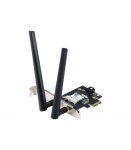 Asus WiFi 7 PCI-E Adapter with 2 external antennas PCE-BE6500 802.11be Mesh Support No MU-MiMO No No mobile