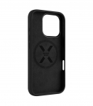 Fixed Back cover Apple iPhone 17 Pro Max Liquid silicon Black MagFlow