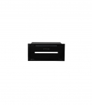 MAAN Helios 60 Push Button Undermounted Canopy 595 m3/h, Black