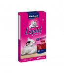 VITAKRAFT Cat Liquid-Snack with beef - cat treats - 6 x 15g