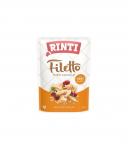 RINTI Filetto Chicken fillet with hearts - wet dog food - 100g