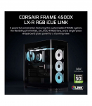 Corsair 4500X LX-R RGB Tempered Glass Mid-Tower, Black Midi Tower