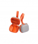 Telesin DisAdv EVA Universal Mini Transport Bag for Sports Cameras (Gray-Orange)
